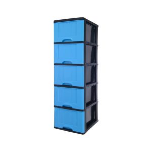 B9650 DRAWER 5 TIER-BLUE