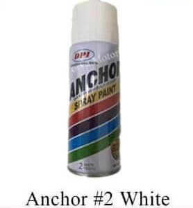 2 WHITE ANCHOR SPRAY
